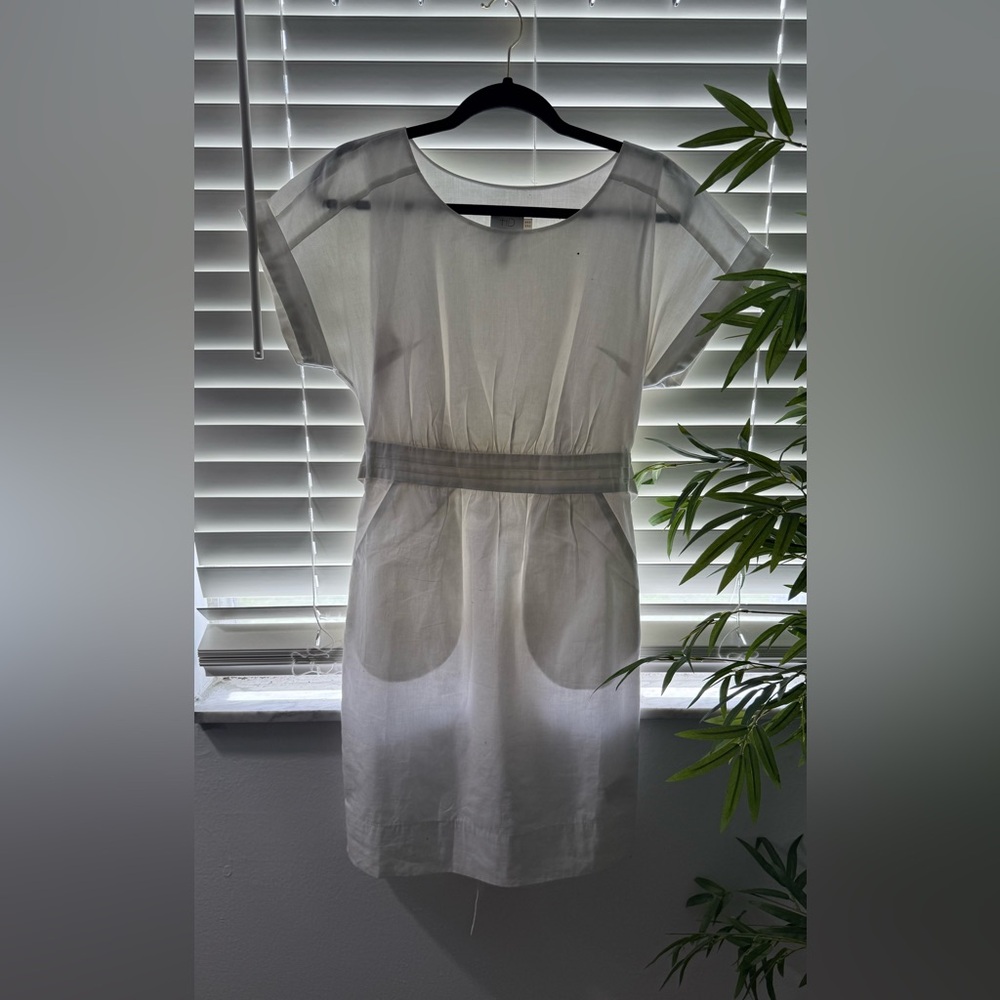 HD in Paris White Sheer Dress